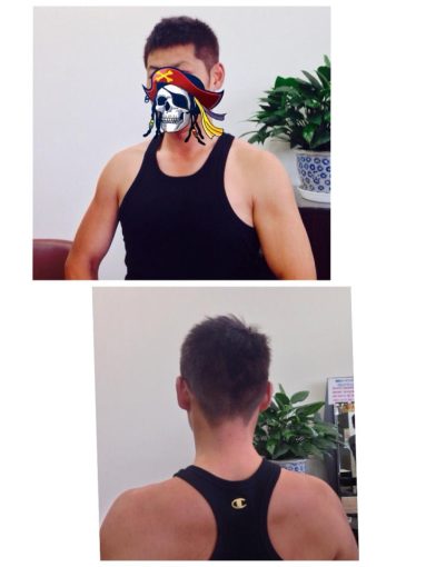 お祭りカット