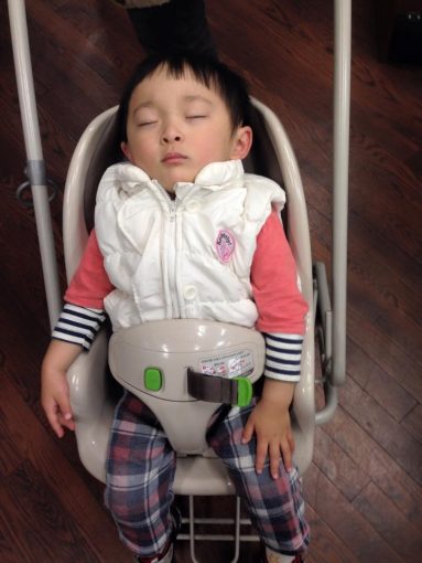 小さなお客様