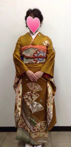 振袖着付け
